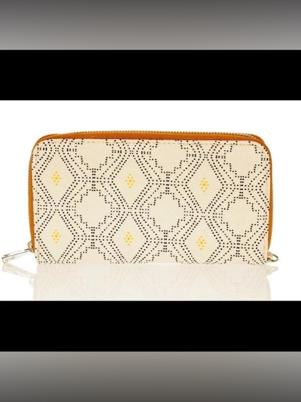 Thirty-One All About the Benjamin’s Wallet - Dotted Geo Pebble